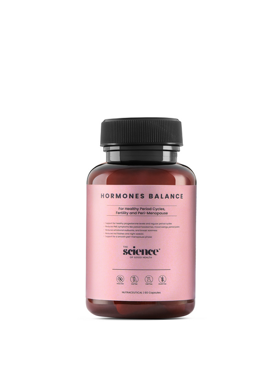 Women's Hormone Balance – Support for Period Cycles, Fertility & Menopause - 60 Capsules