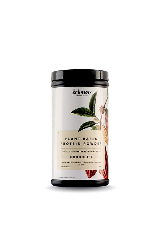 Vegan Chocolate Protein Powder – Plant-Based Muscle Recovery Protein Shake