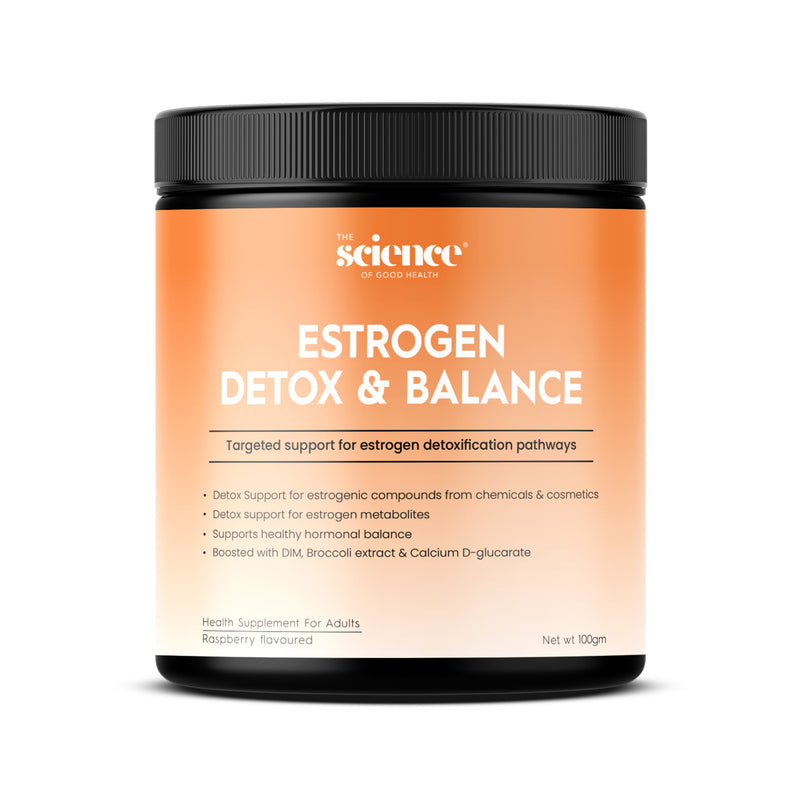 Estrogen detox balance hormone detox powder 100g jar — The Science of Good Health