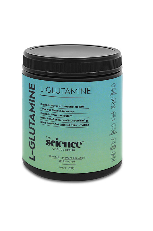 L-Glutamine Supplement - 5g Serving Size | Pure & Potent | Unflavored | The Science of Good Health