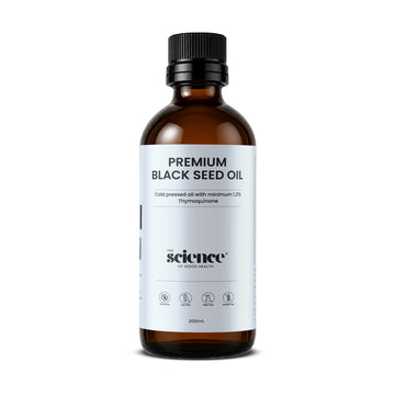 Premium black seed oil cold-pressed immune support Nigella sativa 200ml — The Science of Good Health