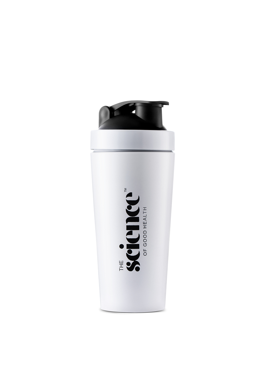 Stainless Steel Protein Shaker Bottle - For Gym & Fitness Lovers!