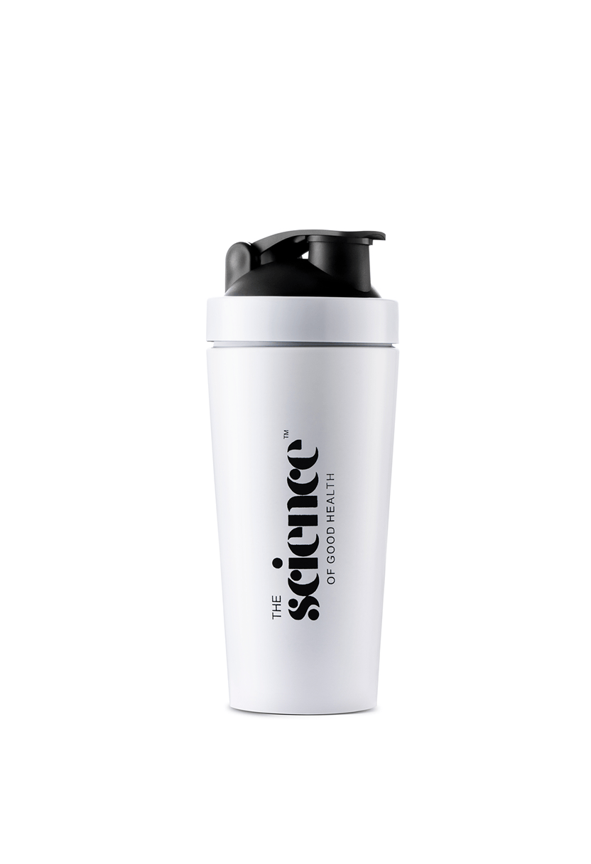Stainless Steel Protein Shaker Bottle - For Gym & Fitness Lovers!