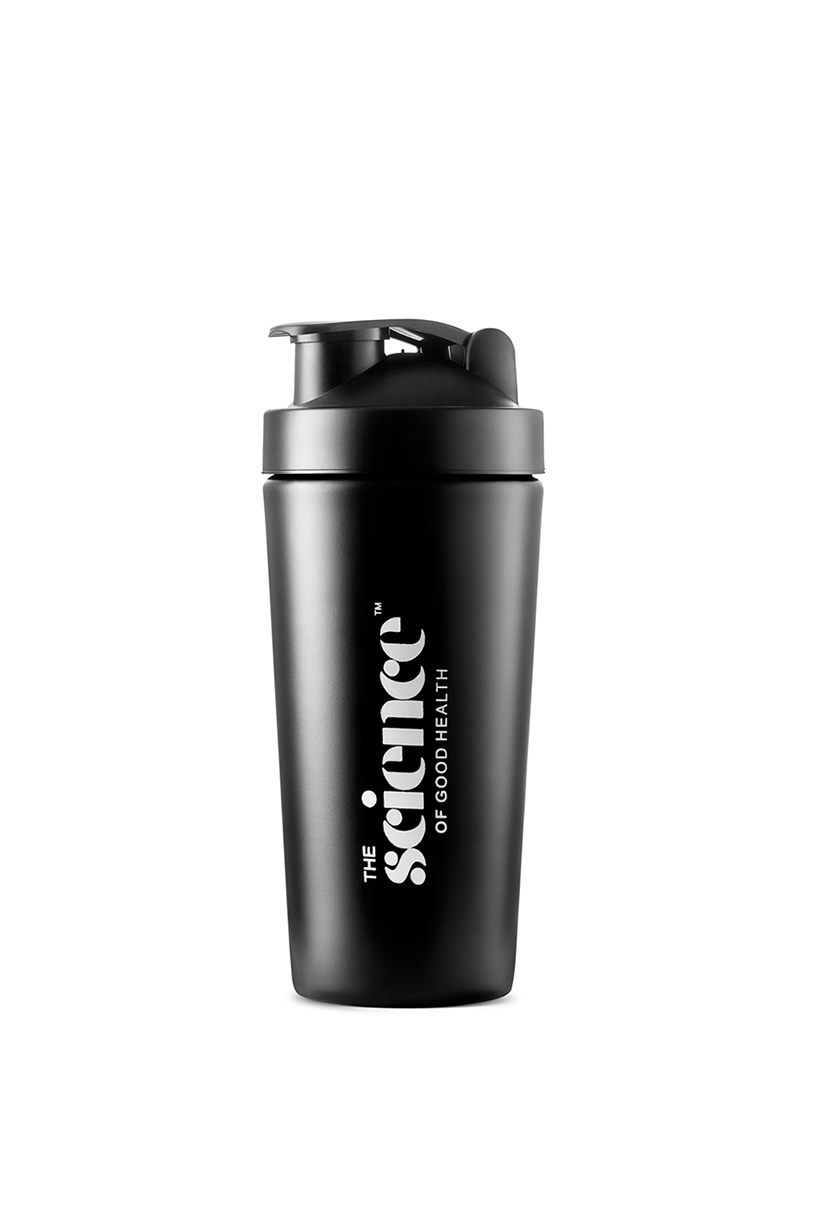 Stainless Steel Protein Shaker Bottle – Durable – Ideal for Gym, Fitness,