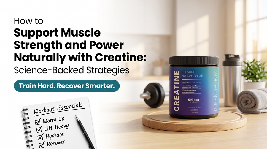 How to Support Muscle Strength and Power Naturally with Creatine: Science-Backed Strategies