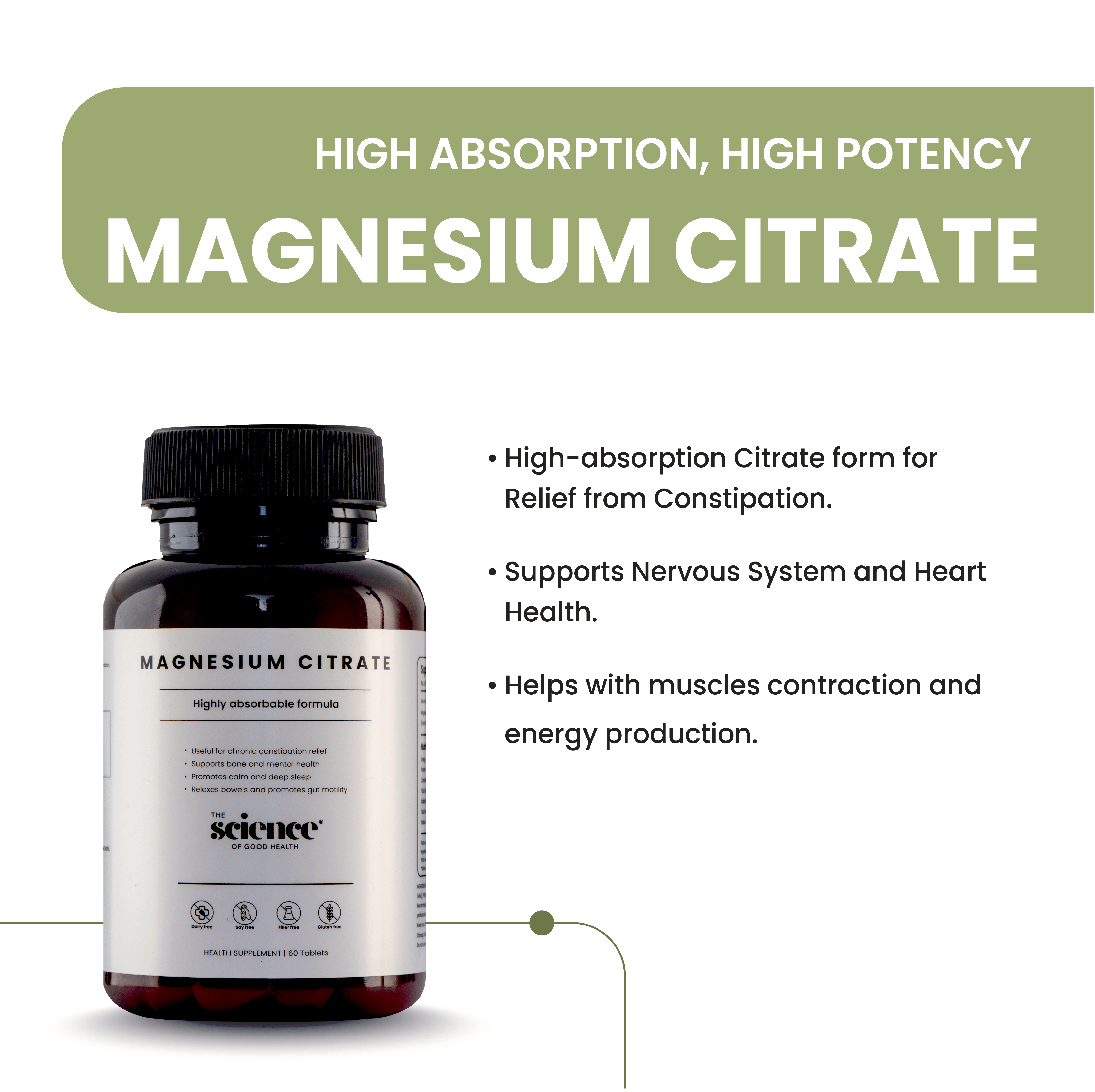Magnesium Citrate Benefits: Digestion & Energy