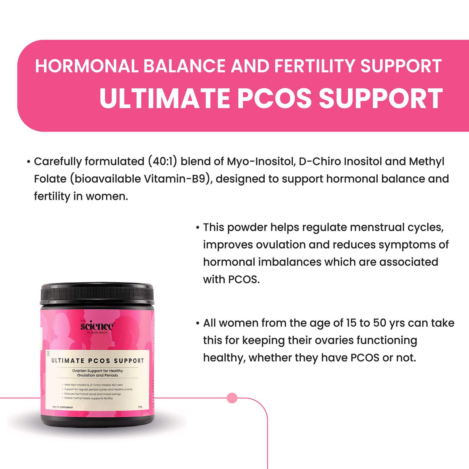 Who Should Take This PCOS Support Powder, and When Is It Suitable?