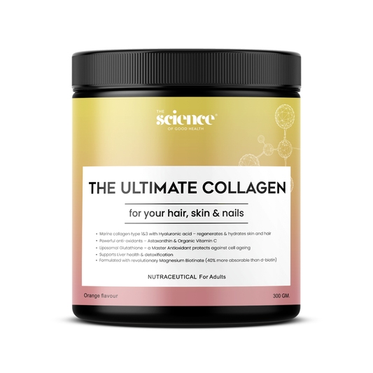 The Science of Good Health The Ultimate Collagen — supports skin elasticity and reduces visible wrinkles