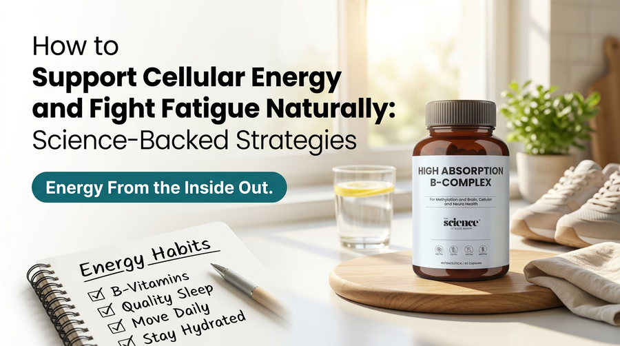 How to Support Cellular Energy and Fight Fatigue Naturally: Science-Backed Strategies