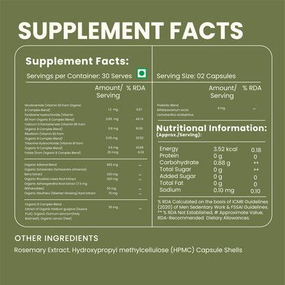 Cortisol Support Supplement – Anxiety Relief, Natural Stress & Deep Sleep Formula