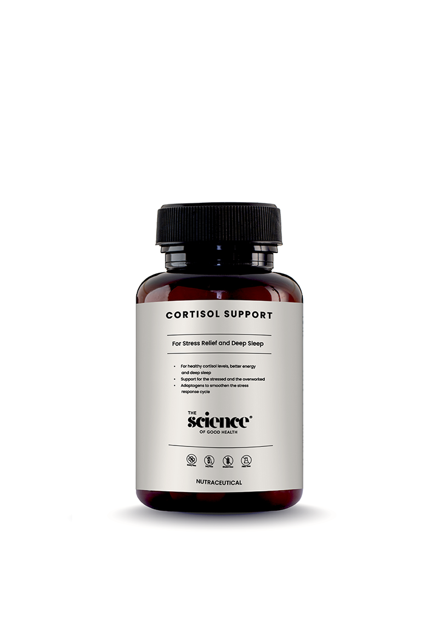 Cortisol Support Supplement – Anxiety Relief, Natural Stress & Deep Sleep Formula