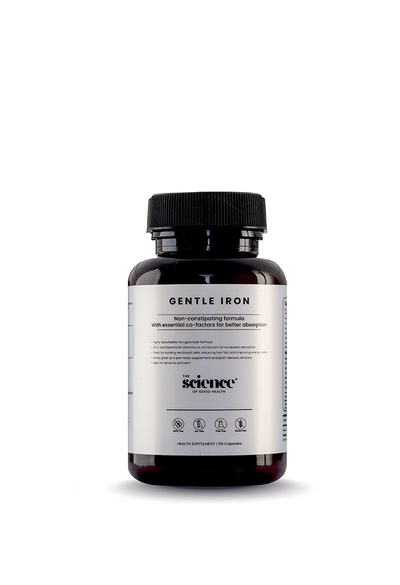 Gentle Iron Supplement – Non-Constipating Iron for Energy & Hemoglobin Support