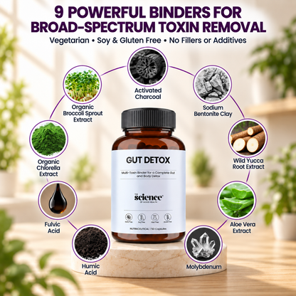 Gut Detox – Natural Strong Binders for Internal Detoxification