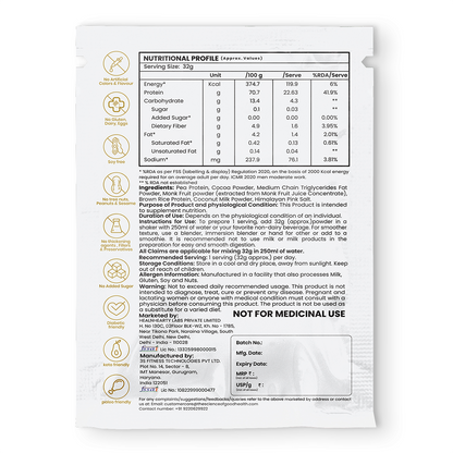Vegan Plant-Based Protein - Trial Pack (3 Sachets)