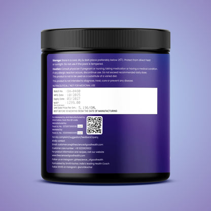 Creatine Monohydrate Supplement - 3g Serving Size | Pure & Potent | Unflavored | The Science of Good Health
