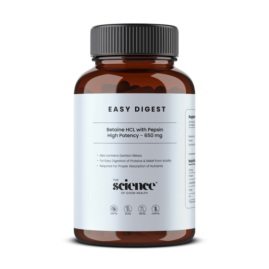 Easy Digest 650 mg – Support for Comfortable Protein Digestion, 60 capsules