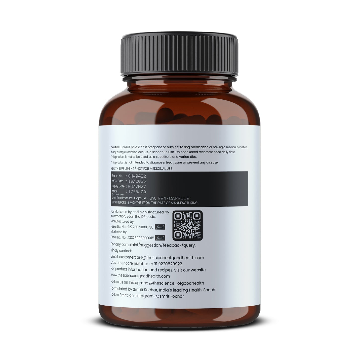 Gentle Iron Supplement – Non-Constipating Iron for Energy & Hemoglobin Support