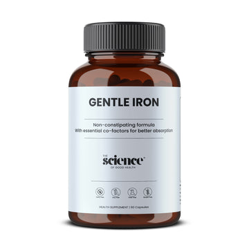 Gentle Iron Supplement – Non-Constipating Iron for Energy & Hemoglobin Support