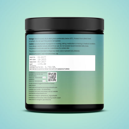 L-Glutamine Supplement - 5g Serving Size | Pure & Potent | Unflavored | The Science of Good Health
