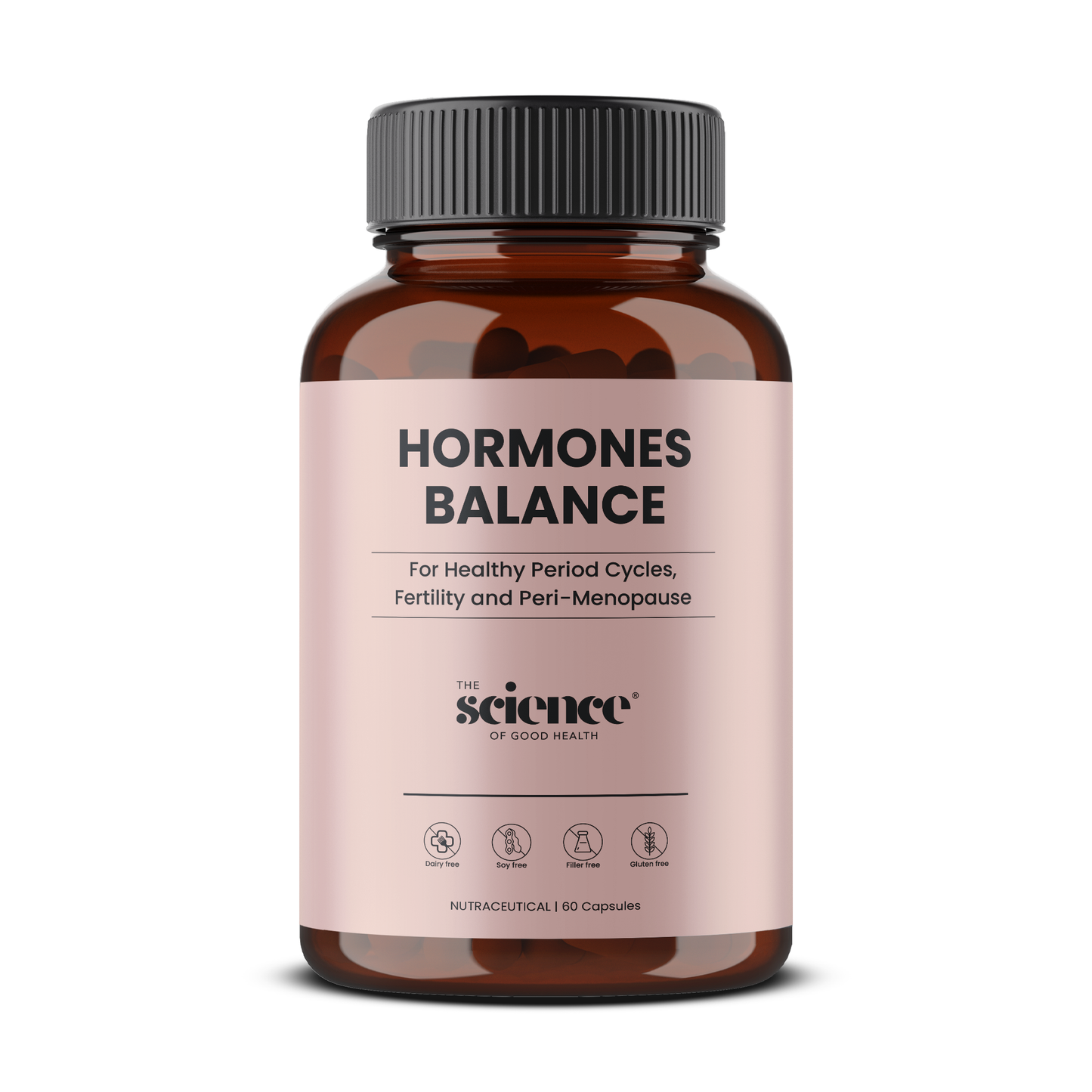 Hormone Balance for Women | Regulates Period Cycles, PMS & Fertility | With Chaste Tree, Shatavari & Evening Primrose Oil | For Menopause & Mood Support | 60 Veg Capsules