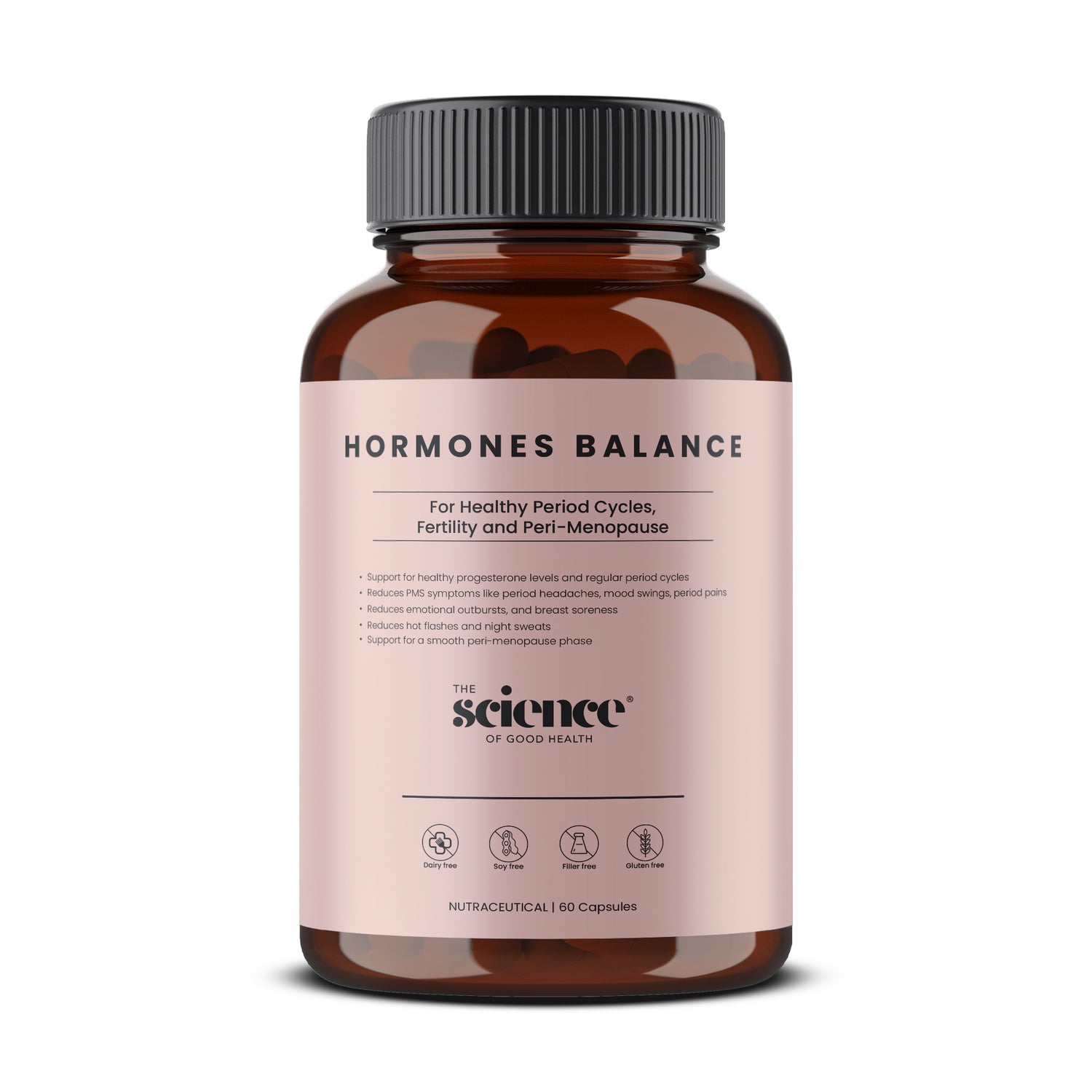 Women's hormone balance supplement period fertility menopause 60 capsules — The Science of Good Health