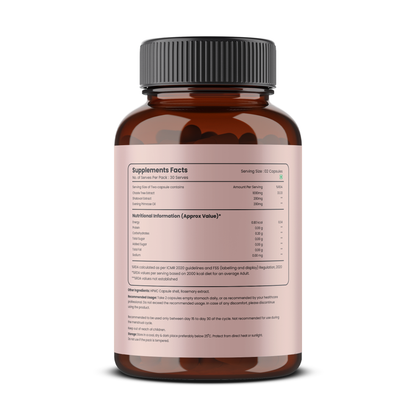 Hormone Balance for Women | Regulates Period Cycles, PMS & Fertility | With Chaste Tree, Shatavari & Evening Primrose Oil | For Menopause & Mood Support | 60 Veg Capsules