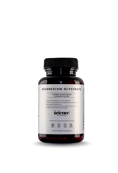Magnesium Glycinate – High Absorption Magnesium for Stress & Sleep Support