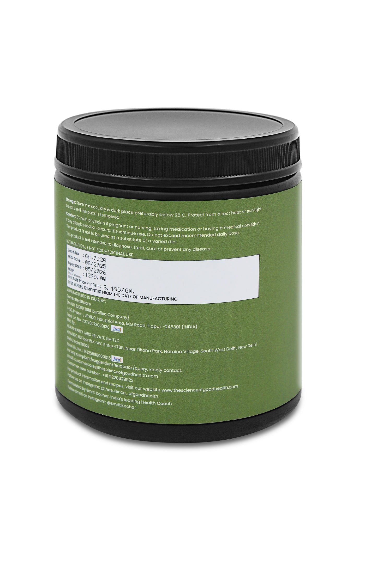 Ultra Hydration Supplement 200g | 10g Serving Size | Coconut Water Powder, Magnesium Glycinate, Himalayan, Himalayan Pink Salt & Monk Fruit | Replenish Electrolytes & Stay Hydrated