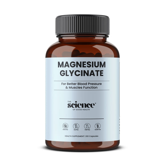 Magnesium Glycinate – High Absorption Magnesium for Stress & Sleep Support