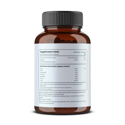 Magnesium Citrate Supplement – Constipation Relief, Muscle Relaxation & Sleep Support