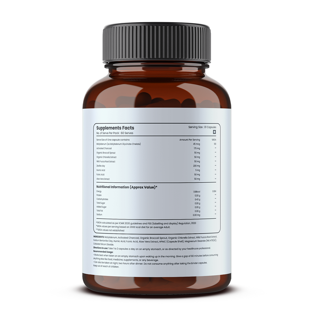 Gut Detox – Natural Strong Binders for Internal Detoxification