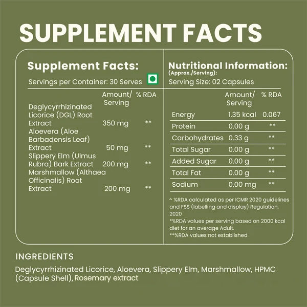 Gut Repair Formula – Intestinal Lining & Digestive Health Support
