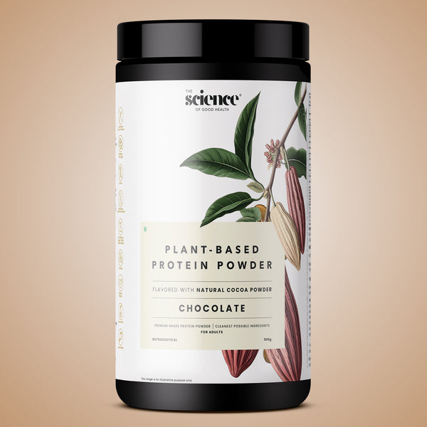 Vegan Chocolate Protein Powder – Plant-Based Muscle Recovery Protein Shake