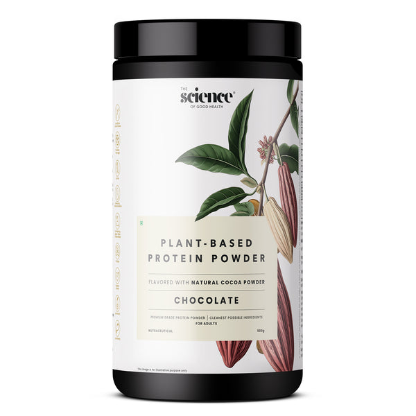 Vegan Chocolate Protein Powder – Plant-Based Muscle Recovery Protein Shake