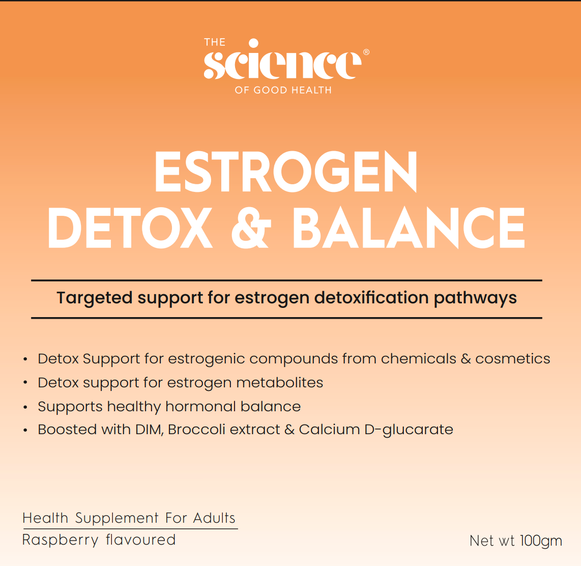 Estrogen Detox & Balance - 100g Jar