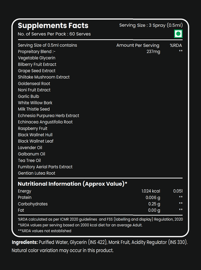 The Ultimate Throat & Allergy Relief Spray — 30 ml