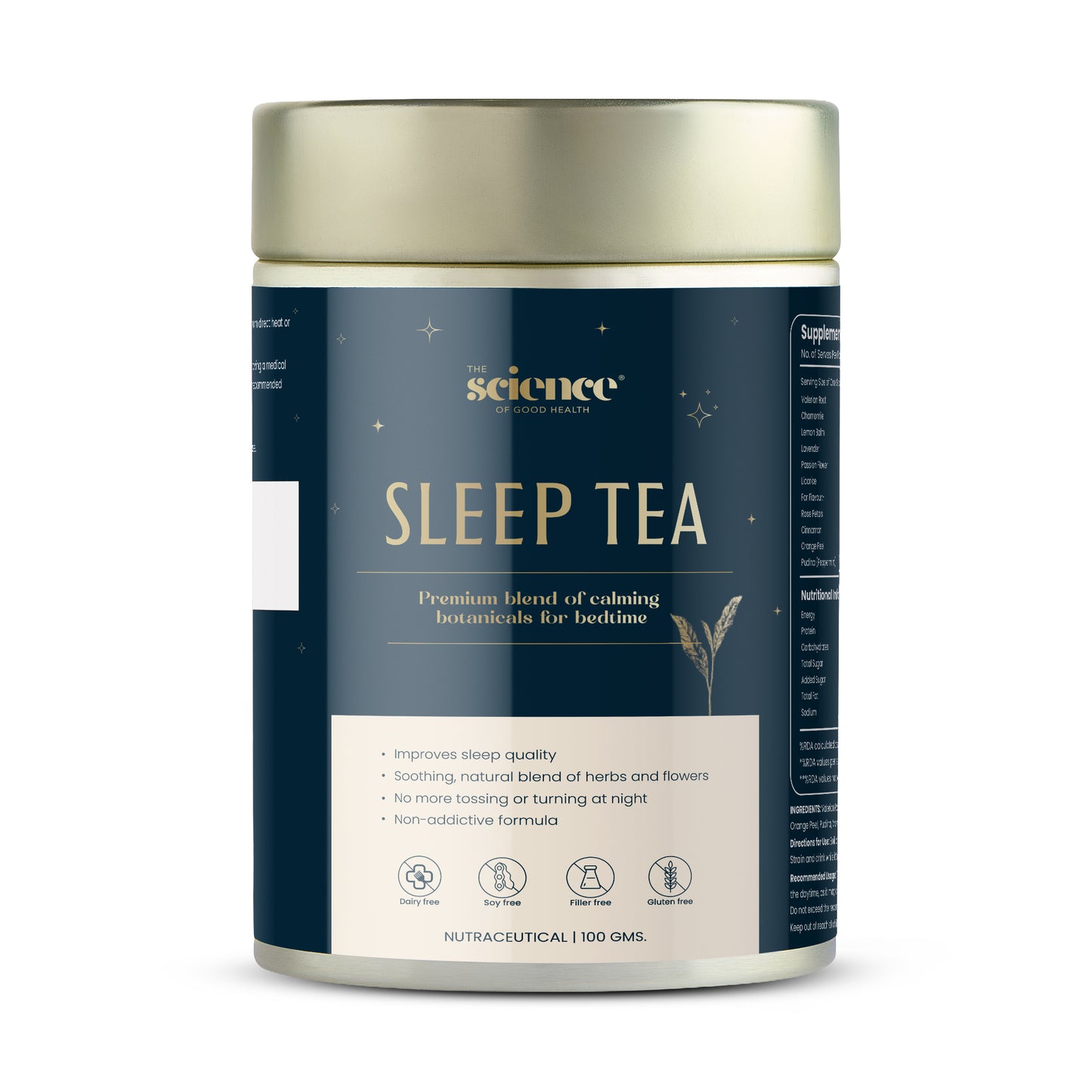 Sleep Tea - Natural Relaxation and Calming Blend, 100 Grams