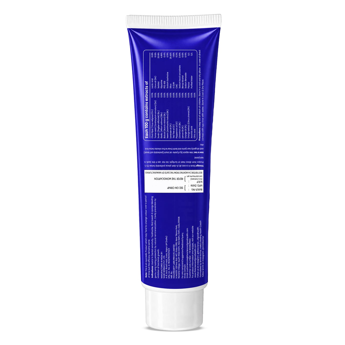 Oral Microbiome Toothpaste