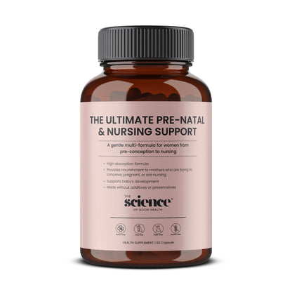 The Ultimate Pre-Natal & Nursing Nutrients - 60 Capsules