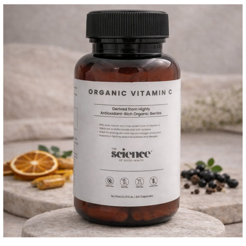 Organic Vitamin C – Immune Support & Antioxidant Supplement Optimal Metabolism – 60 Capsules