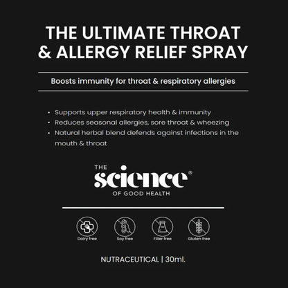 The Ultimate Throat & Allergy Relief Spray — 30 ml