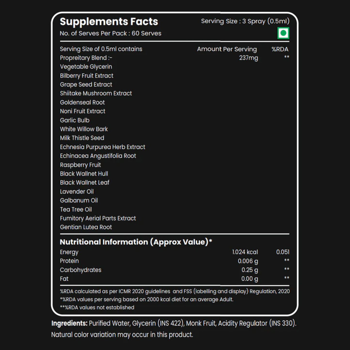 The Ultimate Throat & Allergy Relief Spray — 30 ml