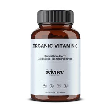 Organic Vitamin C – Immune Support & Antioxidant Supplement Optimal Metabolism – 60 Capsules