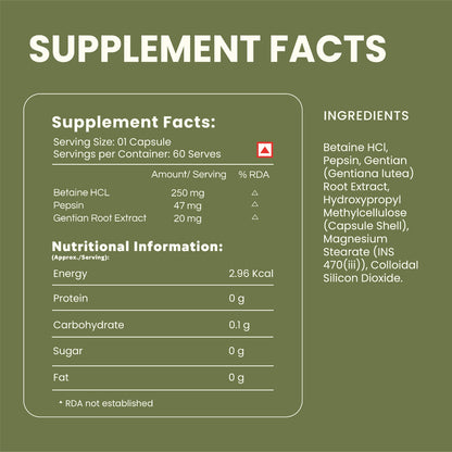 Easy Digest 250 mg – Support for Comfortable Protein Digestion,