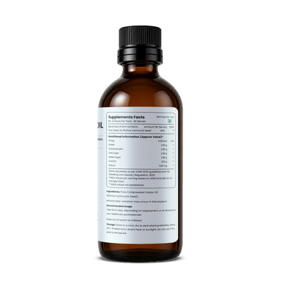 Premium Pure Castor Oil -  200 ml