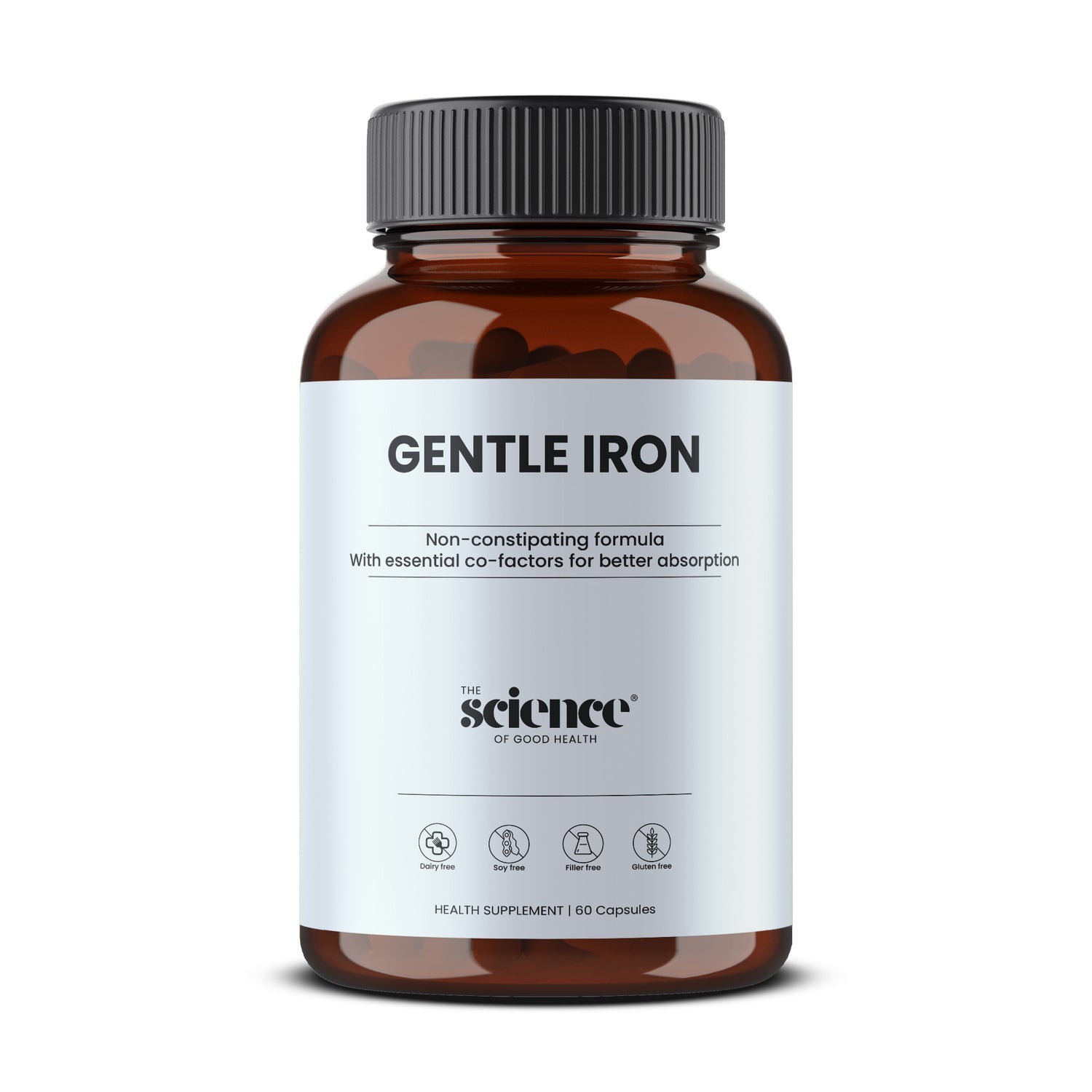 Gentle iron supplement non-constipating energy hemoglobin support — The Science of Good Health