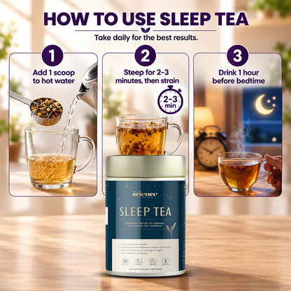 Sleep Tea - Natural Relaxation and Calming Blend, 100 Grams