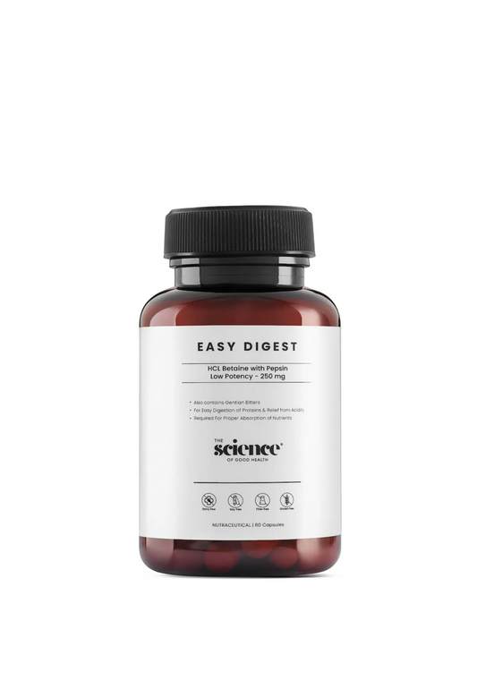 Easy Digest 250 mg – Support for Comfortable Protein Digestion Optimal Metabolism – 60 Capsules