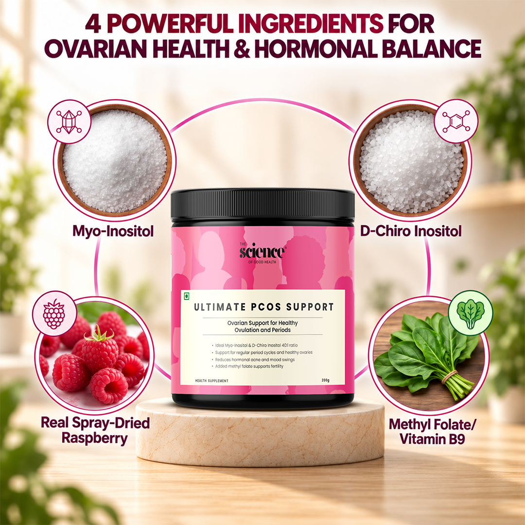 Ultimate PCOS Powder - Hormonal Balance and Fertility Support, 200 Grams
