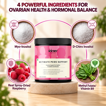 Ultimate PCOS Powder - Hormonal Balance and Fertility Support, 200 Grams